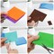 42 pcs Felt Fabric Sheet 4"x4" Assorted Color DIY Craft Squares Nonwoven 1mm Thick